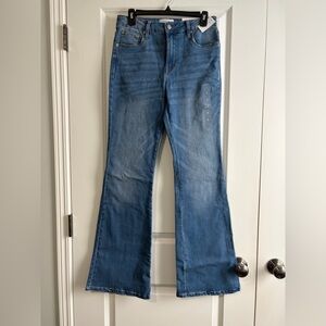 Bluenotes Women's Light Blue Flare Jeans